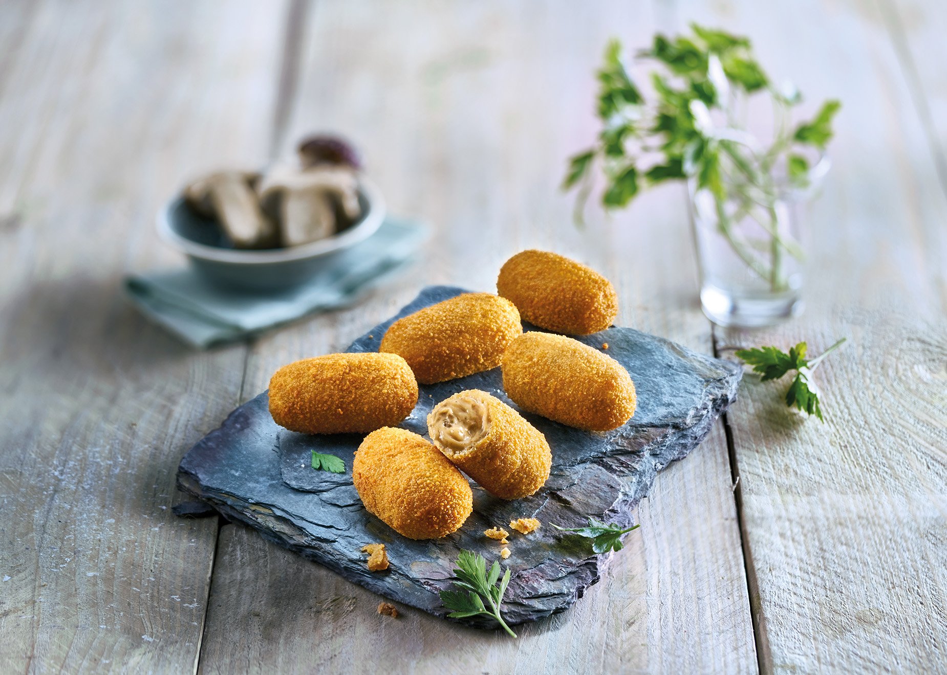 Croquetas de boletus